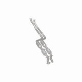 MagnaFlow 96-99 BMW M3 L6 3.2L / 96-98 328i/328is L6 2.8L California Catalytic Converter Direct Fit - 4481664