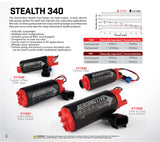 Aeromotive 340 Series Stealth In-Tank E85 Fuel Pump - Offset Inlet - 11541