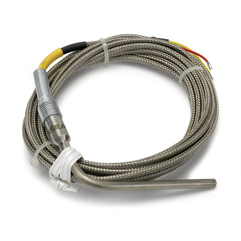 Autometer 3/16 inch Stainless Steel Racing Probe with 10 Foot Wire - 5246
