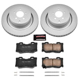 Power Stop 09-13 Infiniti FX50 Rear Z17 Evolution Geomet Coated Brake Kit - CRK5861