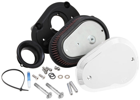 K&N Street Metal Intake System Chrome for Harley Davidson - RK-3947
