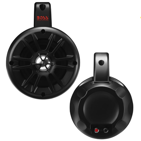 Boss Audio Systems Marine 4in Waketower Speaker / Bluetooth Weatherproof - BM40AMPBT