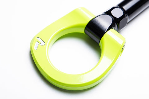 Raceseng 15-17 Subaru WRX/STI Tug Tow Hook (Front) - Neon Yellow - 06301NY-341611-0632