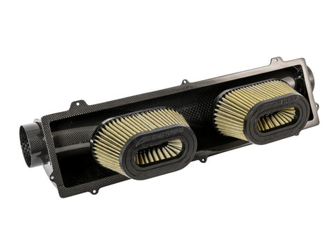 AWE Tuning Porsche 991 (991.2) Turbo and Turbo S S-FLO Carbon Intake - 2660-13040