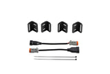 Diode Dynamics 2022 Toyota Tundra (Pair) SS6 LED Fog Light Bracket Kit - DD7417P