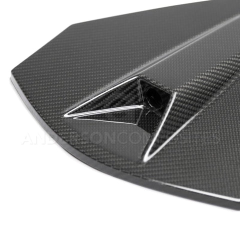 Anderson Composites 20-21 Chevrolet Corvette C8 OE Carbon Fiber Decklid Housing (w/ Backup Camera) - AC-DA20CHC8-C