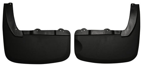 Husky Liners 10-12 Dodge Ram 3500 Dually Custom-Molded Rear Mud Guards (w/Flares) - 57191