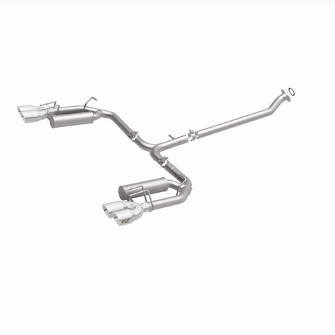 MagnaFlow 18-19 Toyota Camry XSE 2.5L (FWD) Street Series Cat-Back Exhaust w/4in Polished Quad Tips - 19494