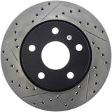 StopTech 07-13 Jeep Wrangler Drilled Right Front Rotor - 128.67068R