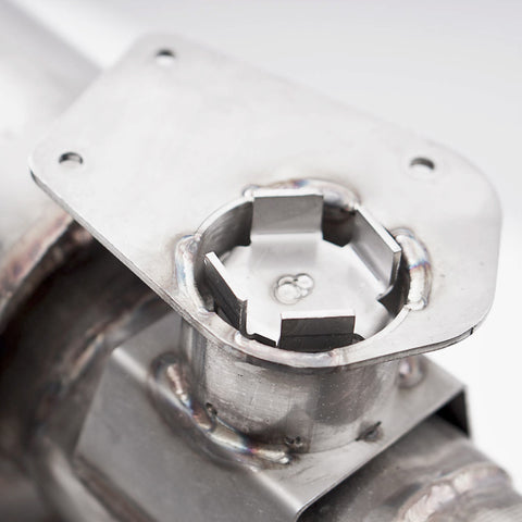 Stainless Works 2016-18 Camaro SS Exhaust 3in X-Pipe AFM Valves NPP Replacement Valves 4in Quad Tips - CA16AVCB