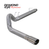 Diamond Eye KIT 5in DPF-BACK SGL AL 08 6 4L F250-F350 PCKGD BX46X14X14OD EL-PL 44inX13 5inX13 5inID - K5364A