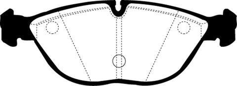 EBC 04-06 Audi TT Quattro 3.2 Yellowstuff Front Brake Pads - DP41035R