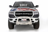 Stampede 19-23 Ram 1500 (Excl. Rebel/TRX) Vigilante Premium Hood Protector - Flag - 2019-41