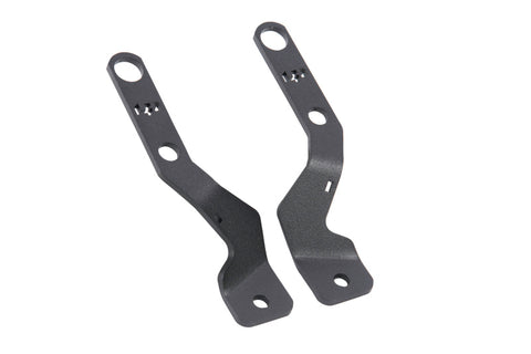 LP Aventure 16-18 Toyota RAV4 Hood Light Brackets - Powder Coated (Pair) - FLP-RAV4-18-HLB+OPC