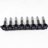 Granatelli 15.5-17 Ford 5.0L Coyote 4V Pro Series Coil-On-Plug Wire Conn Kit w/Coil Packs (60K Volt) - 28-1816CP