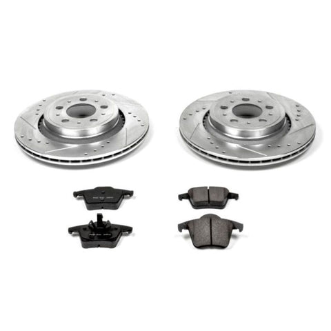 Power Stop 03-14 Volvo XC90 Rear Z23 Evolution Sport Brake Kit - K3039