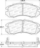 StopTech Street Brake Pads - 308.04700