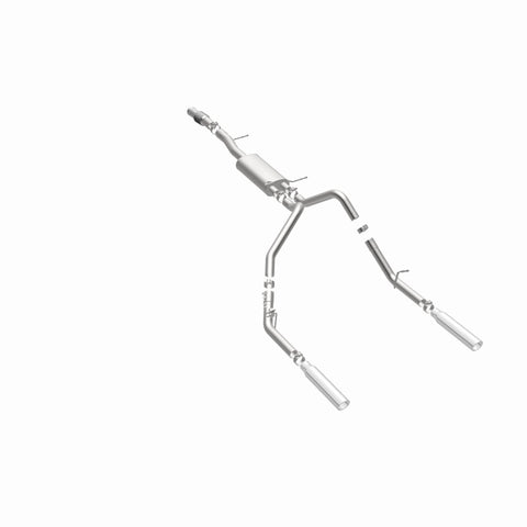 Magnaflow 14 Chev Silverado V8 5.3L SC Cab Dual Split Rear Exit SS Cat Back Perf Exhaust - 15278