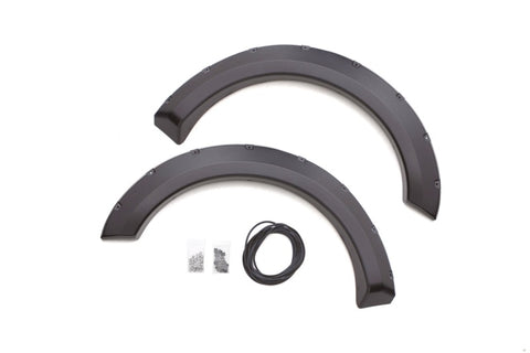 Lund 04-08 Ford F-150 RX-Rivet Style Textured Elite Series Fender Flares - Black (2 Pc.) - RX310TA