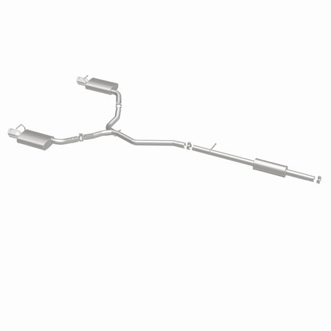 MagnaFlow 11-13 Ford Explorer V6 3.5L SS Catback Exhaust Dual Split Rear Exit w/ 3.5in SS Tips - 15467