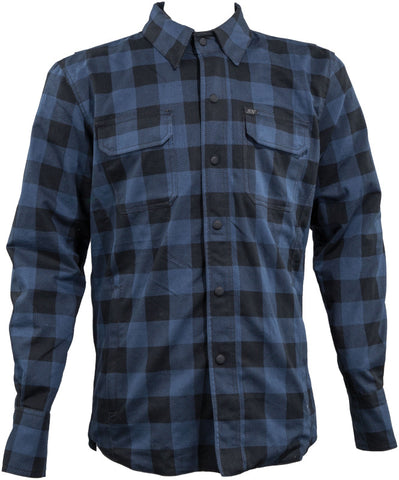 Speed and Strength True Grit Armored Motoshirt Navy/Black - Small - 609888
