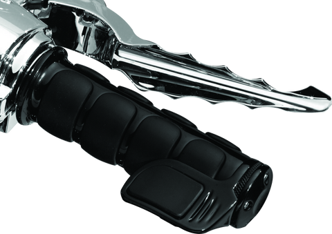 Kuryakyn Contoured ISO Throttle Boss Black - 6318