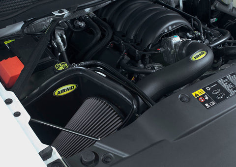 Airaid 2014 GM 1500 Pickup/ 2015 GM Tahoe/Yukon 5.3L MXP Intake System w/ Tube (Dry / Black Media) - 202-285
