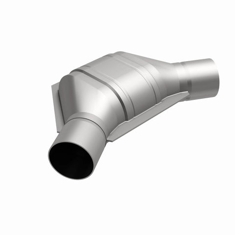 MagnaFlow Universal Catalytic Converter 2.25 inch Angled O/O PC2 Front - 337085