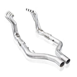 Stainless Works 2008-09 Pontiac G8 GT Headers 2in Primaries 3in Leads Performance Connect w/HF Cats - PG8HCAT