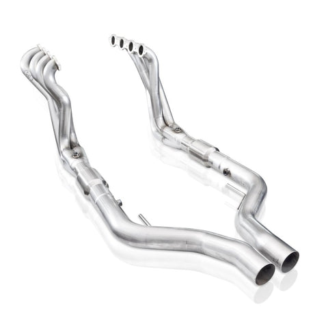 Stainless Works 2008-09 Pontiac G8 GT Headers 2in Primaries 3in Leads Performance Connect w/HF Cats - PG8HCAT