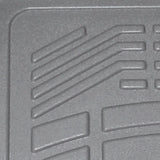 Westin 12-15 Toyota Tacoma Reg/Access/Dbl Cab (double hook) Wade Sure-Fit Floor Liners Front - Gray - 72-120053