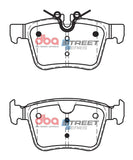 DBA 16-22 Volvo XC90 Rear Street Series Brake Pads - DB15059SS