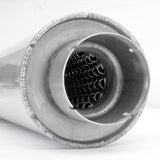 Stainless Works 2013-18 Ford Focus ST 3in Catback Vintage Round Muffler 4in Tips - FC13CB-RT