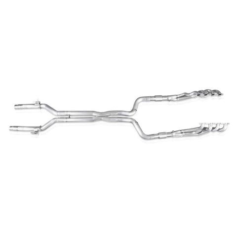 Stainless Works 2016-18 Camaro SS Headers 1-7/8in Primaries 3in High-Flow Cats X-Pipe AFM Delete - CA16HCATST