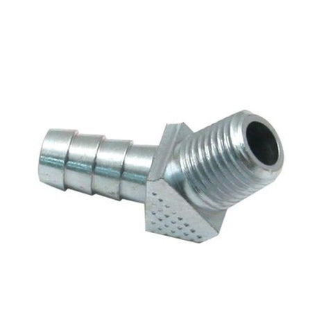 S&S Cycle 1/4-18 NPTF x .375in 45 Degree Fitting - 50-8113