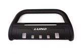 Lund 05-15 Toyota Tacoma Bull Bar w/Light & Wiring - Black - 47121210