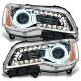 Oracle 11-14 Chrysler 300C SMD HL - Chrome - NON HID - DRL w/ Simple Controller - 7730-504