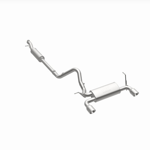 MagnaFlow Cat-Back 12-16 Jeep Wrangler GT 3.6L V6 Black Tips - 19327