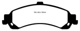 EBC 02 Cadillac Escalade 5.3 (PBR rear caliper) Yellowstuff Rear Brake Pads - DP41635R