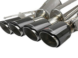 aFe MACHForce XP Axle Back 304SS Exhaust w/ Carbon Fiber Tips 15-19 Chevy Corvette Z06 - 49-34082-1C