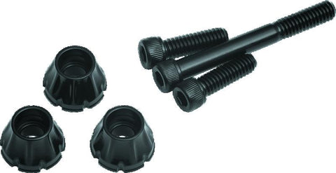 Kuryakyn Windshield Screws 14-Up FL Touring Models Black - 5720