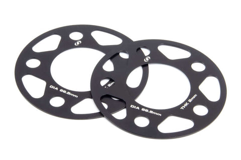 Dinan Wheel Spacers - 5x112 - 66.5mm CB - 2mm Thick (Set of 2) - D210-2020