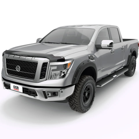 EGR 16+ Nissan Titan XD Superguard Hood Shield - Matte - 305905