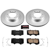 Power Stop 03-09 Lexus GX470 Front Z17 Evolution Geomet Coated Brake Kit - CRK2421