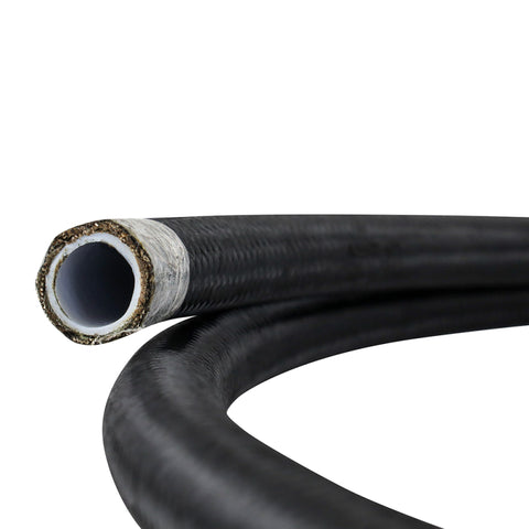 Mishimoto PTFE Braided -6AN 3ft Hose Black - MMSBH-0636-PB