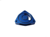 Torque Solution Blow Off BOV Sound Plate (Blue): Hyundai Genesis Coupe 2.0T ALL - TS-GEN-002BU