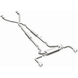 MagnaFlow 14 Infiniti Q50 V6 3.7L Cat-Back Polished Stainless Tips Dual Split Rear Exit Exhaust - 15310