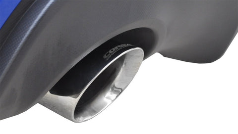 Corsa 12-14 Scion FRS / Subaru BRZ Polished Sport Cat-Back Exhaust - 14864