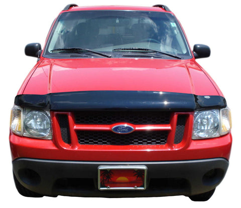 AVS 01-05 Ford Explorer Sport High Profile Bugflector II Hood Shield - Smoke - 25006