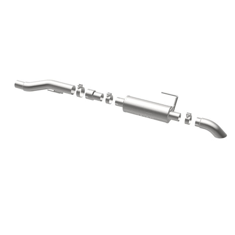 MagnaFlow Cat-Back, SS, 2.5/3in, Turn Down In Front Rear Tire 2015 Ford F150 5.0L V8 Ext Cab - 19083